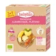 Babybio Appel Abrikoos Banaan Bio, 4x90g