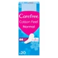 Carefree Cotton Feel Normal Sans Parfum 20Uds