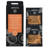 Apivita Express Beauty Abricot Scrub, 2x8 ml