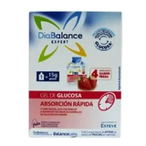 Diabalance Expert Glucose Gel Snelle Opname, 4 zakjes