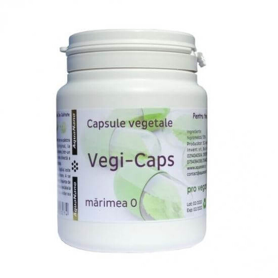 VEGI-CAPS (capsules végétales vides), 75 pièces, Aghoras