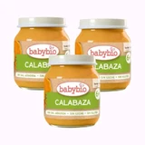 Bocal de potiron Babybio, paquet de 3 x 130 grammes