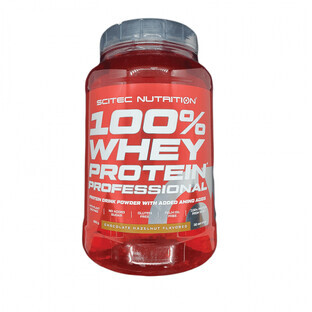 Whey Protein Professional Chocolate Hazelnut, 920 grams, Scitec Nutrition