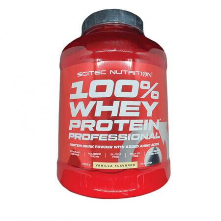 Whey Protein Professional Vanilla, 2350 grammes, Scitec Nutrition