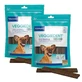 Virbac Veggiedent Fr3sh XS, snacksuri dentare pentru câini de rase foarte mici, pachet de 2 unități