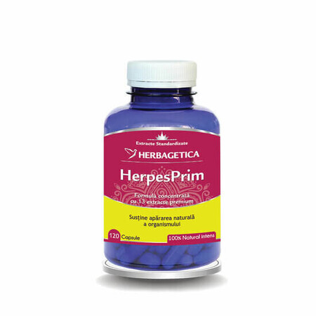 HerpesPrim, 120 gélules, Herbagetica