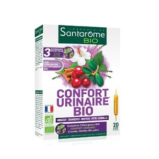 Urine Confort Bio, 20 ampoules, Santarome Nature