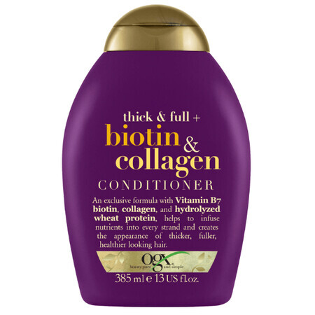 Volumenbalsam mit Biotin und Kollagen, 385 ml, OGX