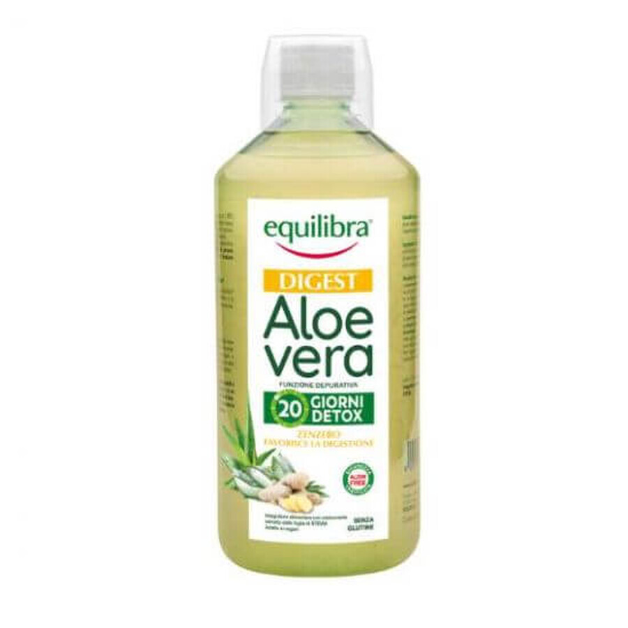 Getränk mit Aloe Vera und Ingwerextrakt, 1 Liter, Equilibra