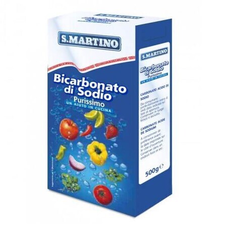 Bicarbonato di sodio, 500 g, S.Martino