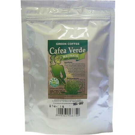 Café vert moulu, 250 gr, Herbal Sana