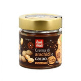 Crème cacao et cacahuètes bio sans gluten, 200 g, Baule Volante