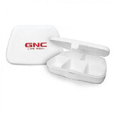 Boîte de rangement pour gélules et comprimés, 5 compartiments, GNC