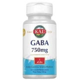 Solaray Gaba 750Mg. 30 Tablets