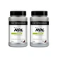 Ndl Pro-Health Whey Protein Isolate - Protéine isolée, Chocolate Fusion , 2X500 G
