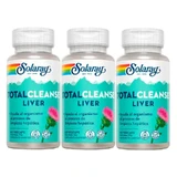 Solaray Total Cleanse Liver Pack 3 x 60 Capsules