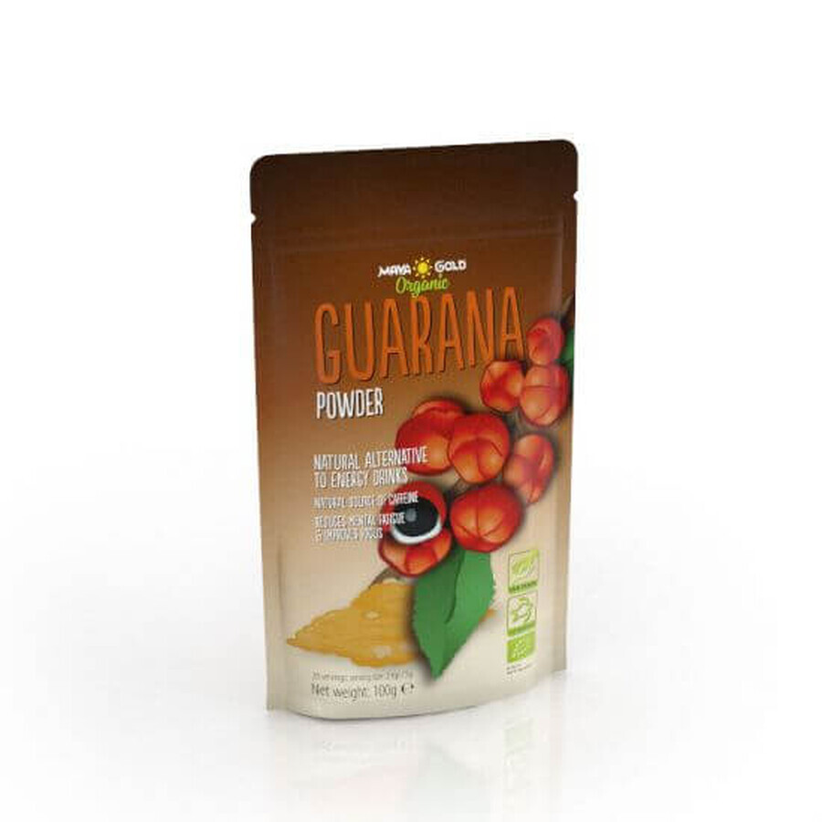 Guarana en poudre Bio,100 g, Maya Gold