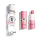 Roger &amp; Gallet Baume à lèvres Rose + Eau parfumée Bien-être Feuille De Thé