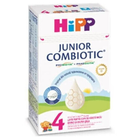 Préparation pour nourrissons en poudre Junior Combiotic 4, +2 ans, 500gr, Hipp