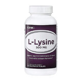 L-Lysine 500 mg, 100 comprimés, GNC