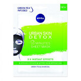 Urban Skin Detox Napkin Mask, 1 pièce, Nivea