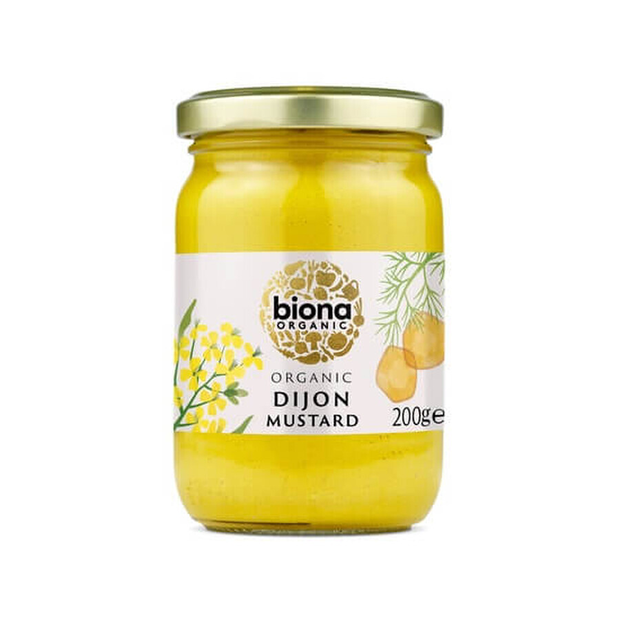 Bio Dijon-Senf, 200 g, Biona Bio