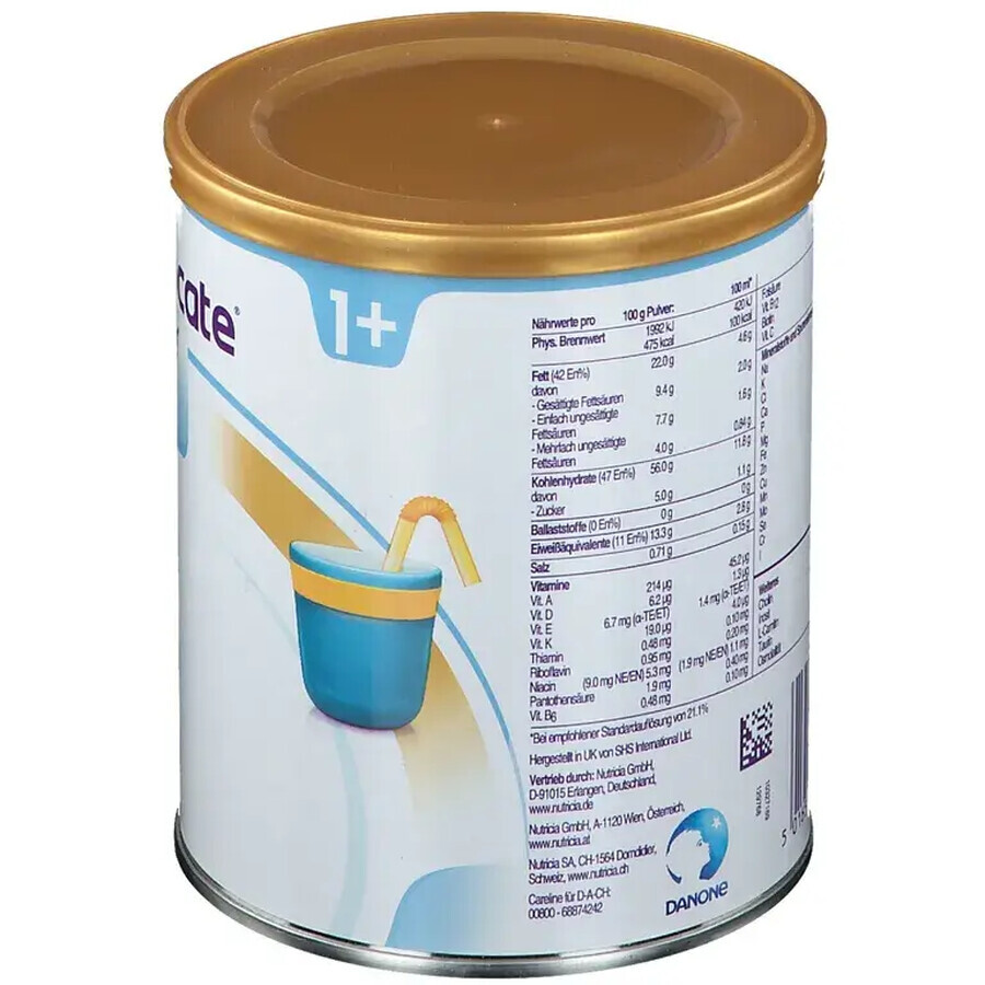 Speciale hypoallergene voeding Neocate Junior met vanillesmaak, +12 maanden, 400 g, Nutricia