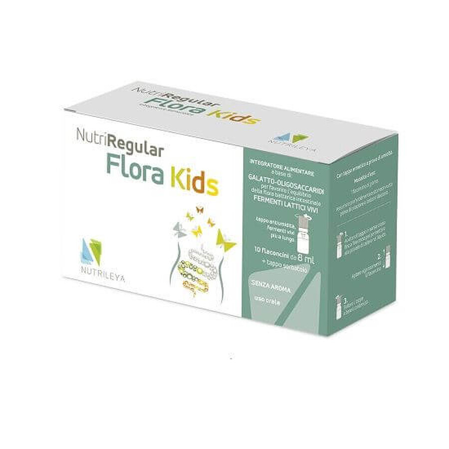 NutriRegular Flora Kids, 10 flacons, Nutrileya