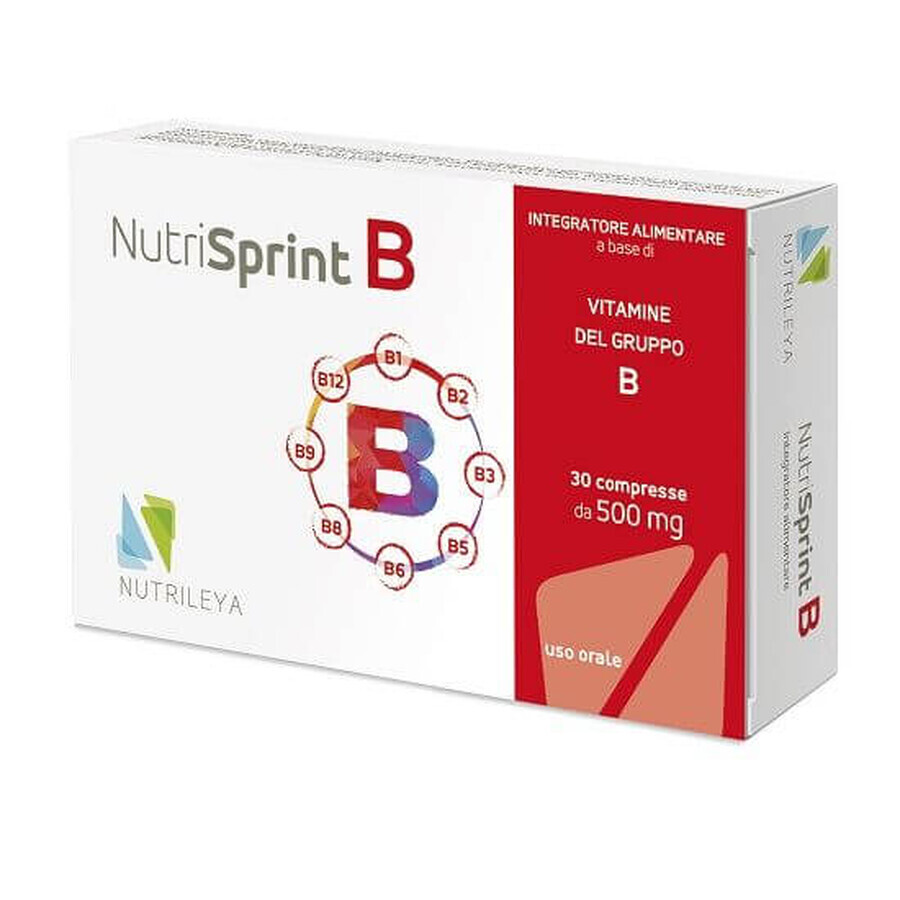 NutriSprint Vitamine B, 500 mg, 30 comprimés, Nutrileya