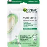 Garnier Skin Active Nutri Bomb Melkachtig Masker Herstellend Weefsel met Biologische Amandelmelk en Hyaluronzuur