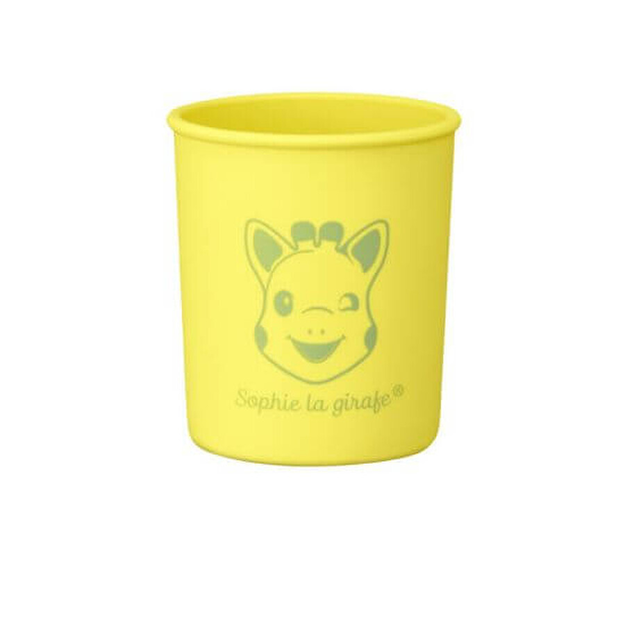 Tazza in silicone Sophie la Giraffa, Giallo, Vulli