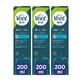 Veet Men Depilatory Cream Sensitive Skin, 3x200ml