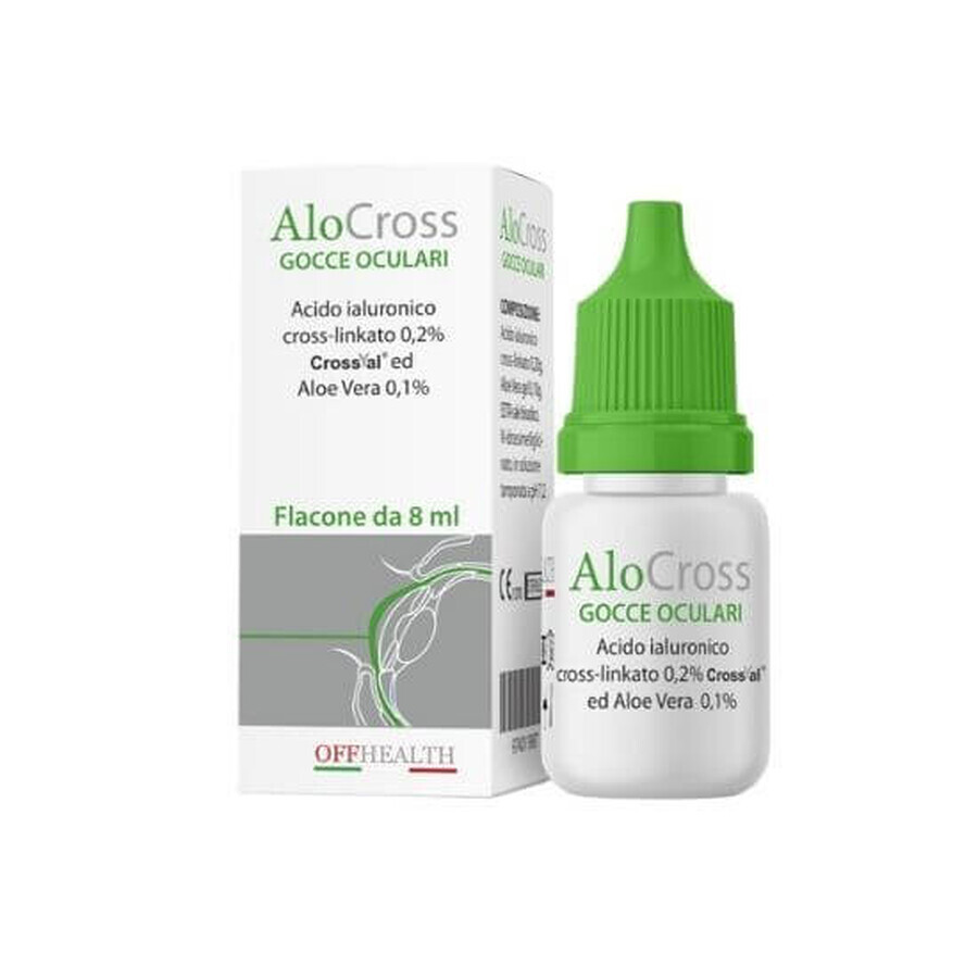 AloCross Gocce Oculari, 8 ml, Offhealth