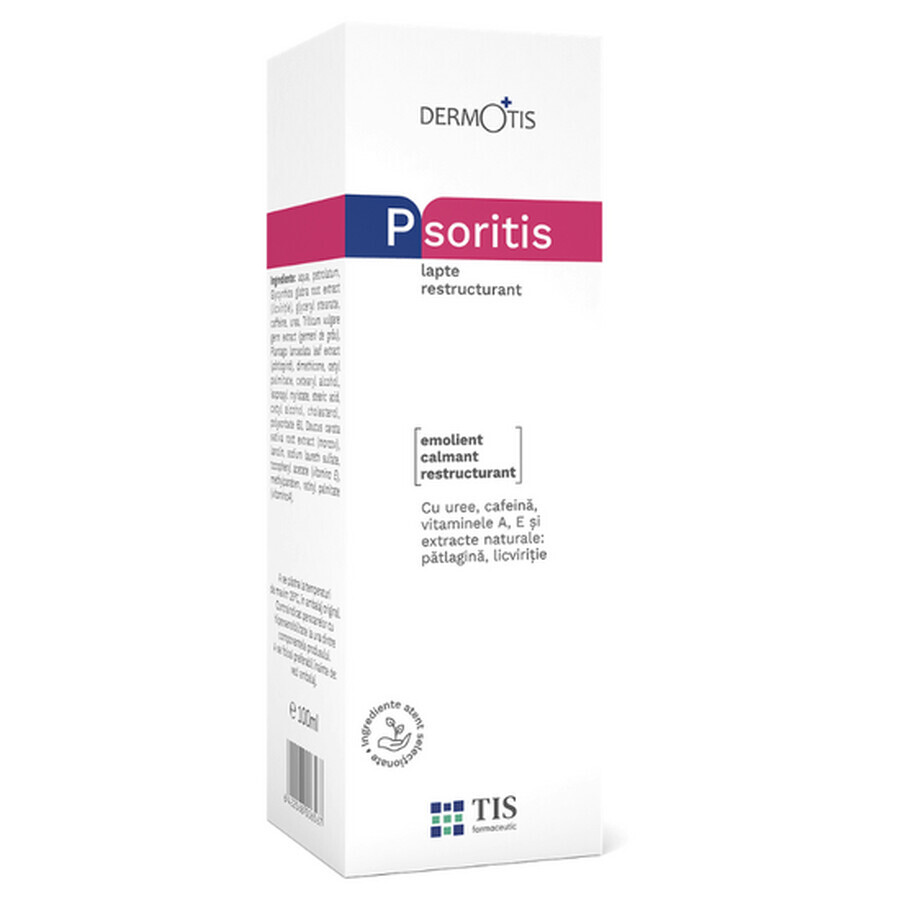 Latte ristrutturante Psoritis, 100 ml, Tis Farmaceutic