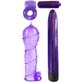 Kit pentru cupluri Classix cu inel, toc și gloanțe Violet