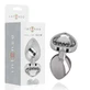 Intense Anal Plug Metal Aluminiu Inima Alb Dimensiune M