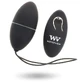 Womanvibe Alsan Egg telecomandă silicon negru negru