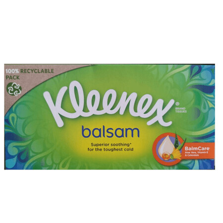 Tovaglioli 3 strati, Balm Care, 64 pezzi, Kleenex