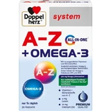 DOPPELHERZ A-Z+Omega-3 all-in-one system capsules 30 pcs.