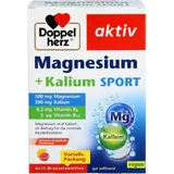 DOPPELHERZ Magnésium+Potassium Sport Comprimés Effervescents 90 Capsules