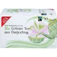 H&amp;S biologische groene thee uit Darjeeling filterzakje 40 g