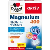 DOPPELHERZ Magnesium 400+B1+B6+B12+Volselzuur BTA 90 St.