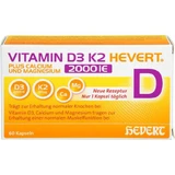 VITAMIN D3 K2 Hevert+Calcium and Magnes.2000 IU Kps. 60 pcs.