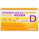 VITAMINA D3 K2 Hevert+Calciu și magneziu.2000 UI Kps. 60 Caps.
