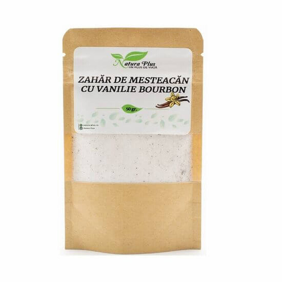 Sucre Mesteacan à la vanille Bourbon, 50 g, Natura Plus