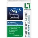 MAGNESIUM-LOGES Good Night with Melatonin Capsules 30 Capsules