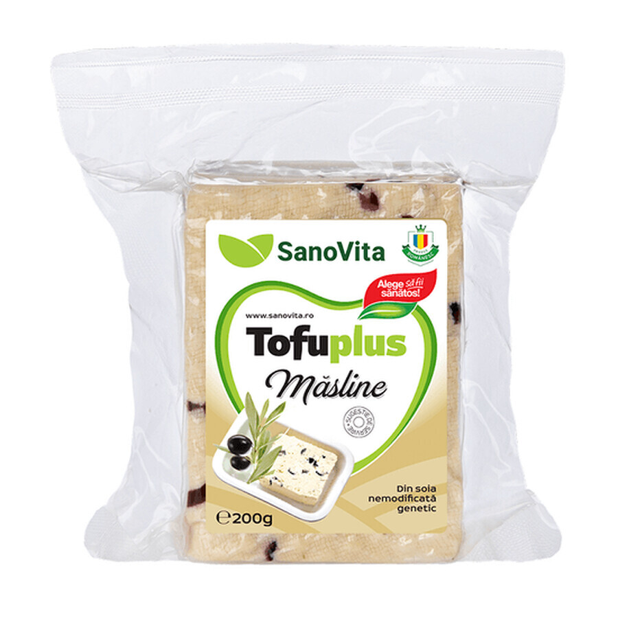 Tofu Plus mit Oliven, 200g, Sanovita