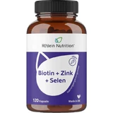 BIOTIN+ZINC+Selenium for skin hair & nails capsules 120 Capsules