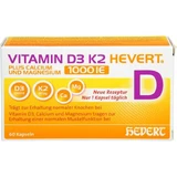 VITAMIN D3 K2 Hevert+Calcium and Magnes.1000 IU Kps. 60 pcs.