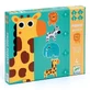 Puzzle progresiv Djeco, in jungla